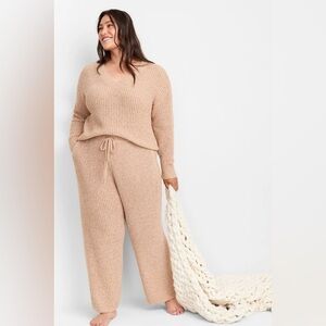 State of Day Women's Packaged Chenille Sweater & Pant Set XXL Foxy Brown